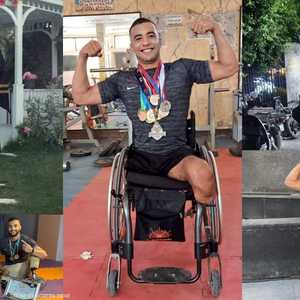 عادل مصدق الحوت بطل من الشرقية