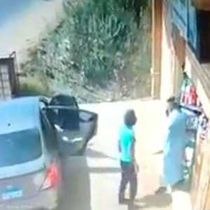 فيديو لعملية خطف الطفل