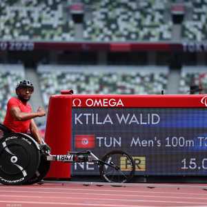 التونسي كتيلة حقق رقما قياسيا في سباق 100 تي 34