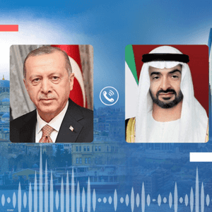 محمد بن زايد يبحث هاتفيا مع الرئيس التركي العلاقات الثنائية