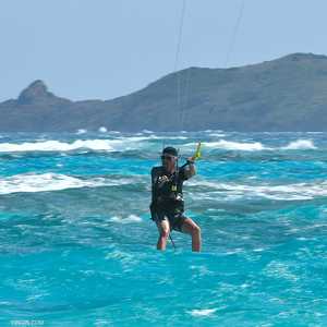 لم يفوت برانسون فرصة زيارة مدينة الداخلة الساحلية.