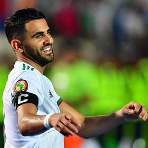 رياض محرز أحرز هدفا من أهداف الجزائر الثمانية