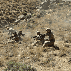 عناصر من "جبهة المقاومة الوطنية" في بانشير