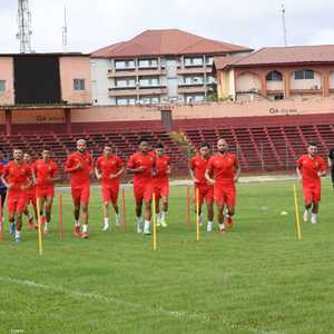 حصة تدريبية للمنتخب المغربي في كوناكري