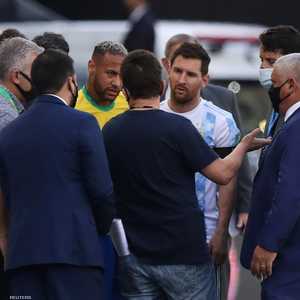 ميسي أبدى اعتراضه على قرار السلطات البرازيلية