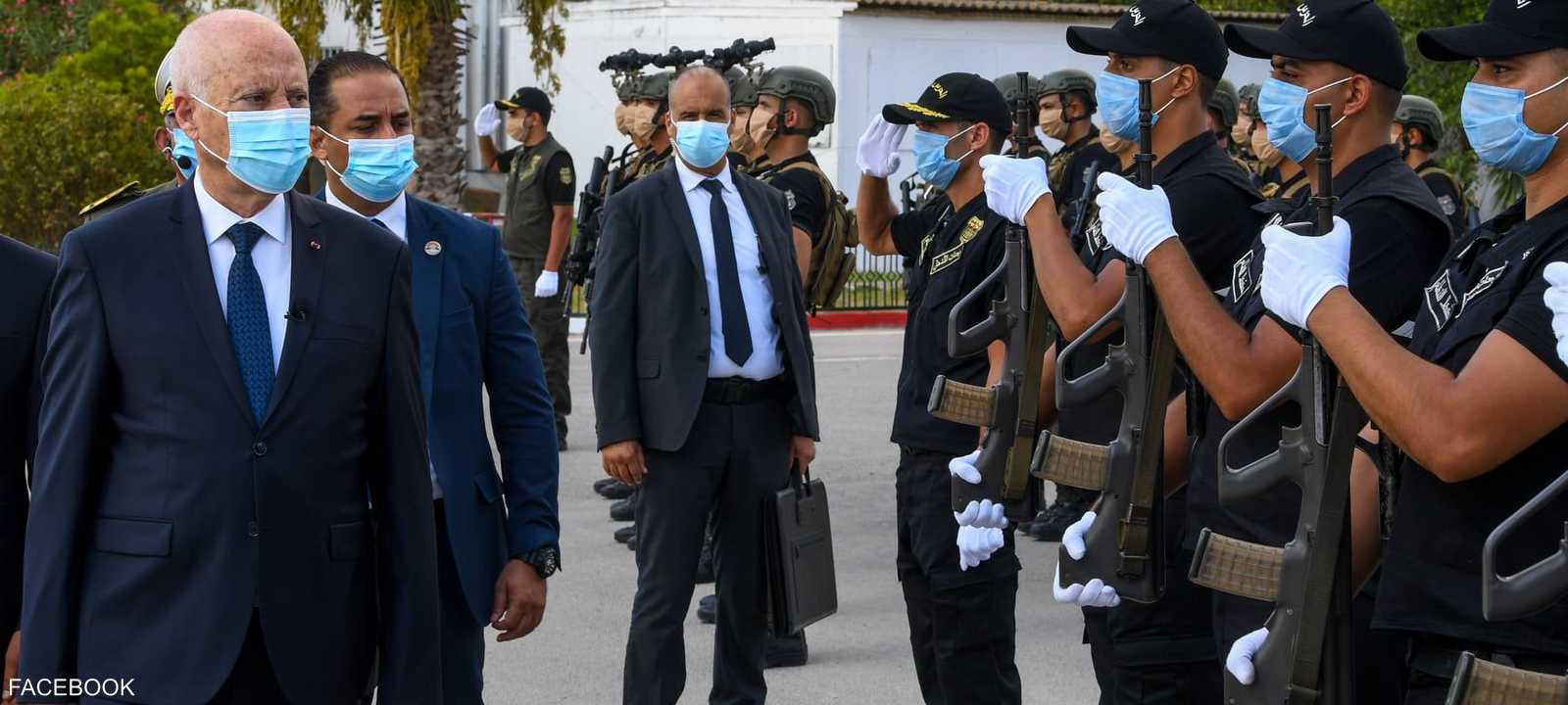 قيس سعيد والحرس التونسي