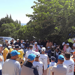 تجمع انتخابي تابع لحزب الاستقلال المغربي