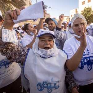 مغربيات يشاركن في إحدى الحملات الانتخابية.
