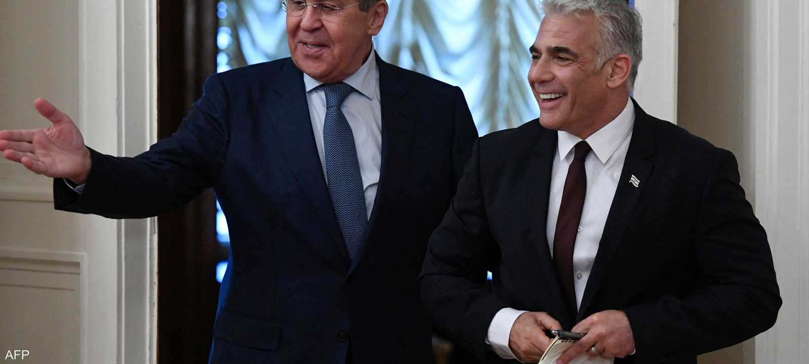 وزيرا خارجية روسيا وإسرائيل