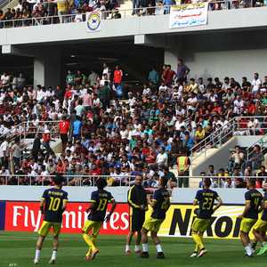 جانب من الجماهير في ملعب كربلاء