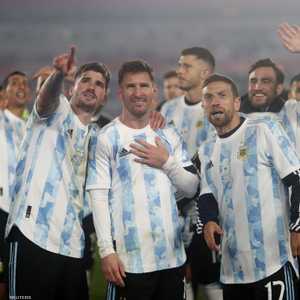 ميسي سجل الهاتريك السابع مع الأرجنتين