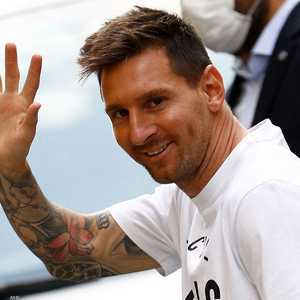 نجم برشلونة السابق ليونيل ميسي