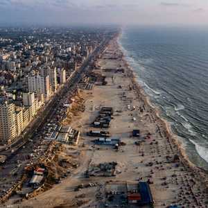 جانب من قطاع غزة