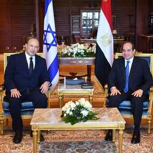 عبد الفتاح السيسي يلتقي رئيس الوزراء الإسرائيلي