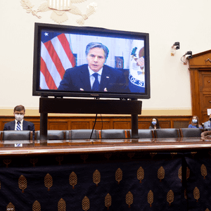 أنتوني بلينكن خلال جلسة الاستماع أمام مجلس النواب