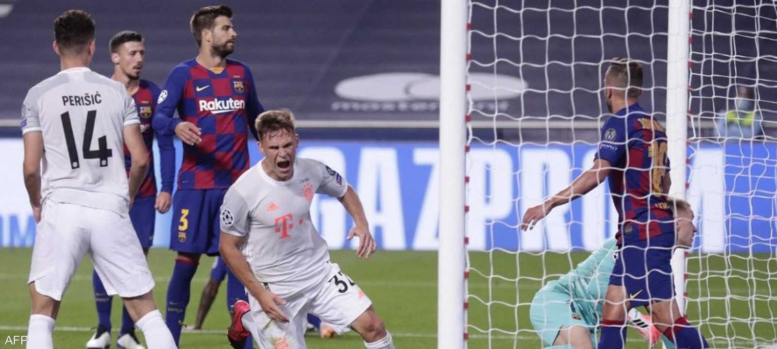 بايرن ميونيخ هزم برشلونة 8-2