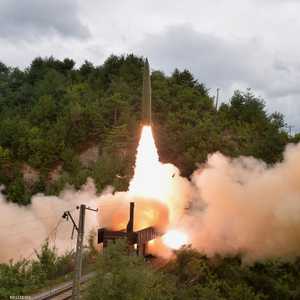 إحدى التجارب الصاروخية لكوريا الشمالية