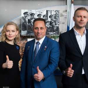 ممثلان روسيان سينطلقان لمحطة الفضاء الدولية