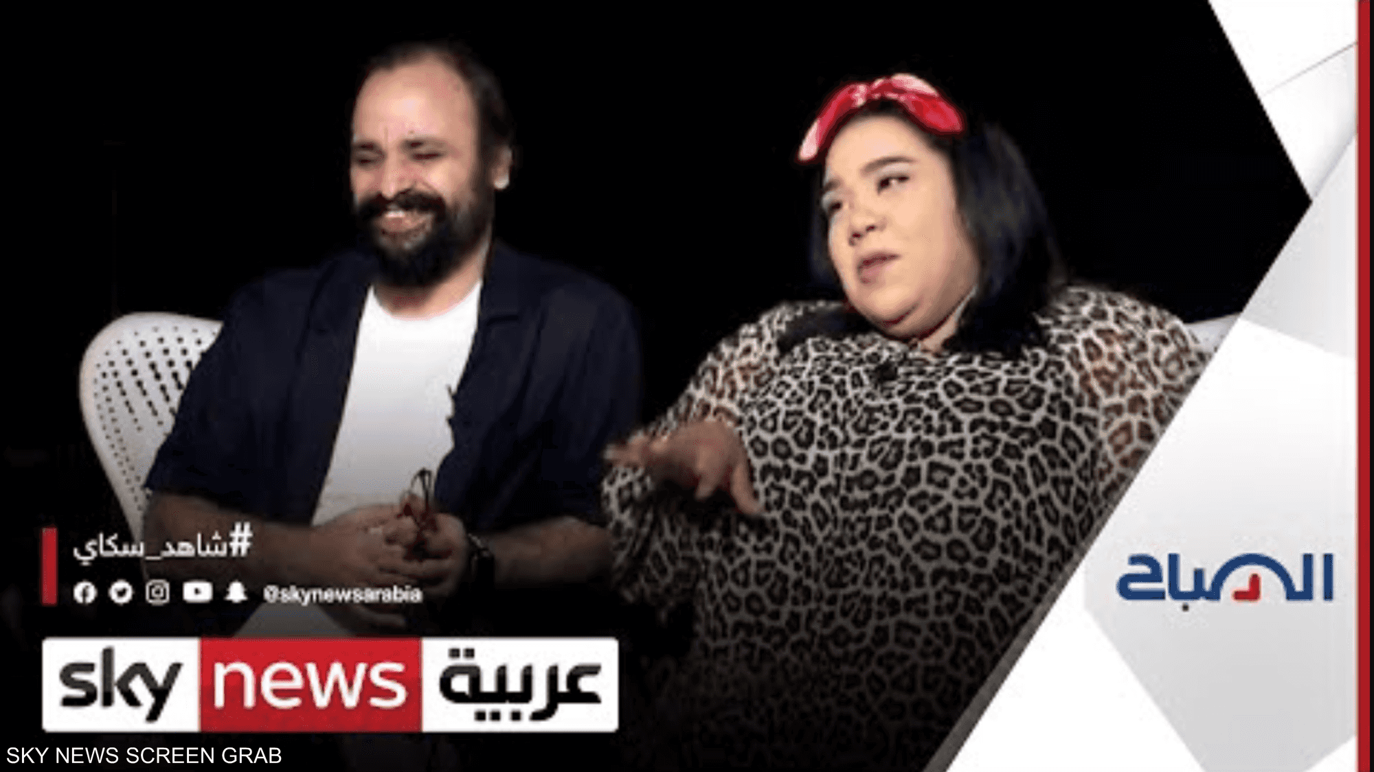 شيماء سيف ومحمد عبد العزيز في شراكة الضحك للمرة الأولى