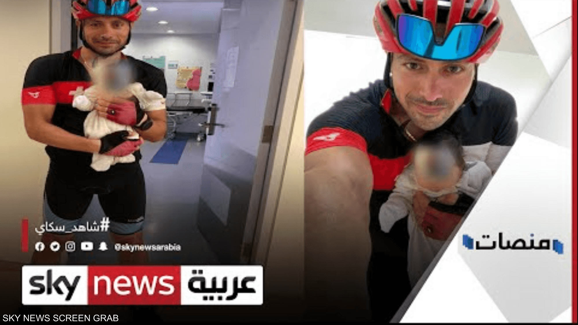 طبيب لبناني وصل إلى غرفة الولادة على دراجة هوائية