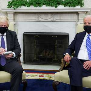 بايدن وجونسون في أول لقاء في البيت الأبيض