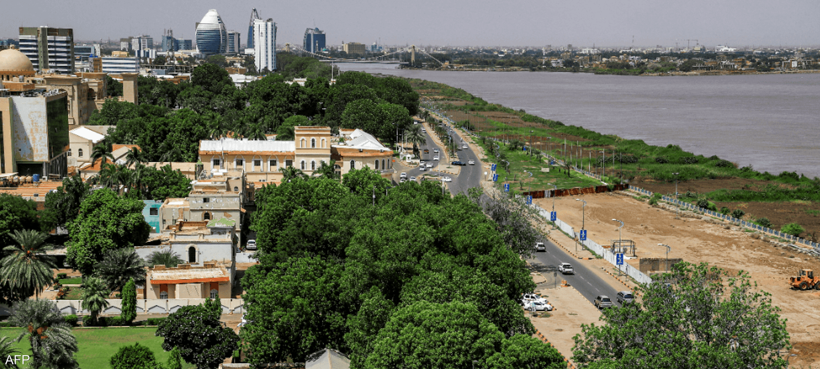 جانب من العاصمة السودانية الخرطوم