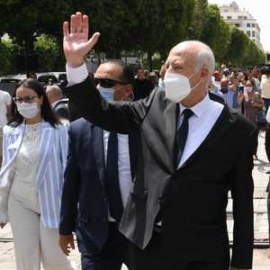 الرئيس التونسي قيس سعيد