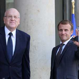 ماكرون استقبل اليوم الجمعة ميقاتي