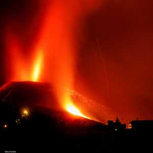 اكتشاف نقطة انبعاث جديدة في بركان لا بالما