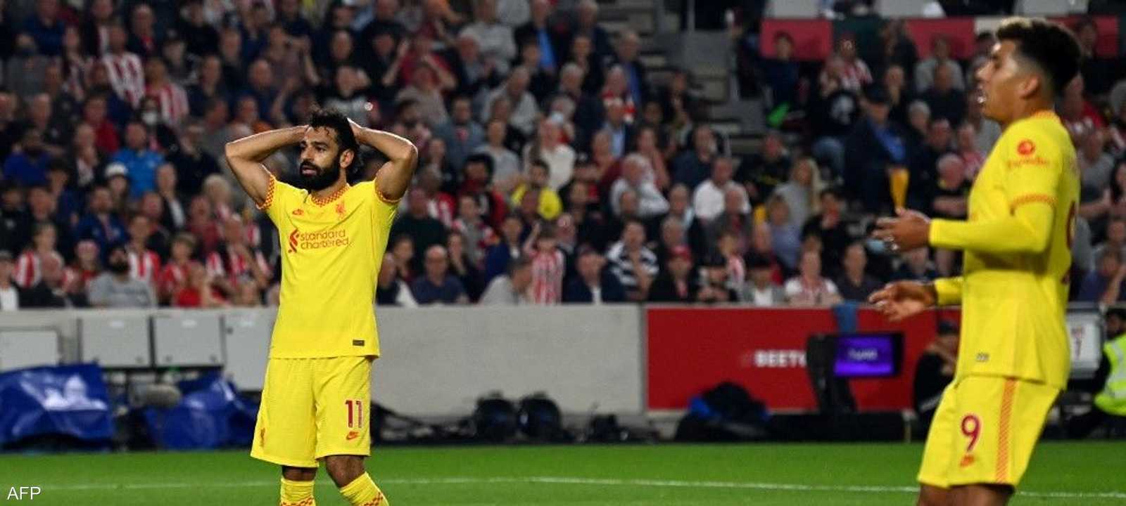 الدولي المصري محمد صلاح لاعب ليفربول الإنجليزي