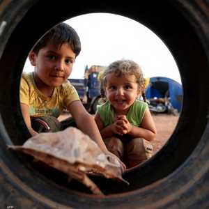 سكان المخيمات بإدلب يعيشون في ظروف صعبة للغاية