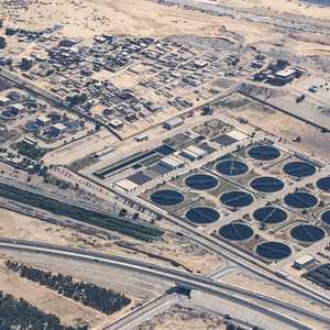 أرشيفية لمحطة معالجة مياه في مصر