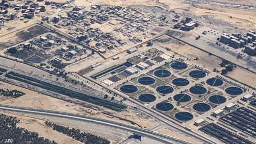 أرشيفية لمحطة معالجة مياه في مصر