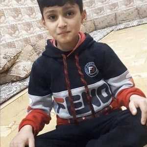 الطفل شاهين من ضحايا الجرائم في العراق