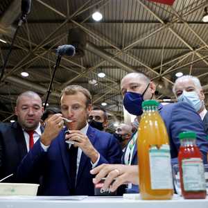 ماكرون تعرض للهجوم خلال زيارته المعرض الدولي للمطاعم في ليون