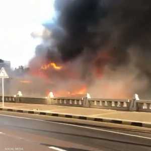صورة من الحريق