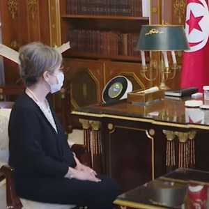 خلال كلمة قيس سعيد لنجلاء بودن