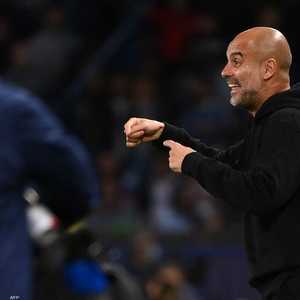 بيب غوارديولا خلال اللقاء