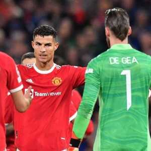 رونالدو ودي خيا بعد الانتصار المهم