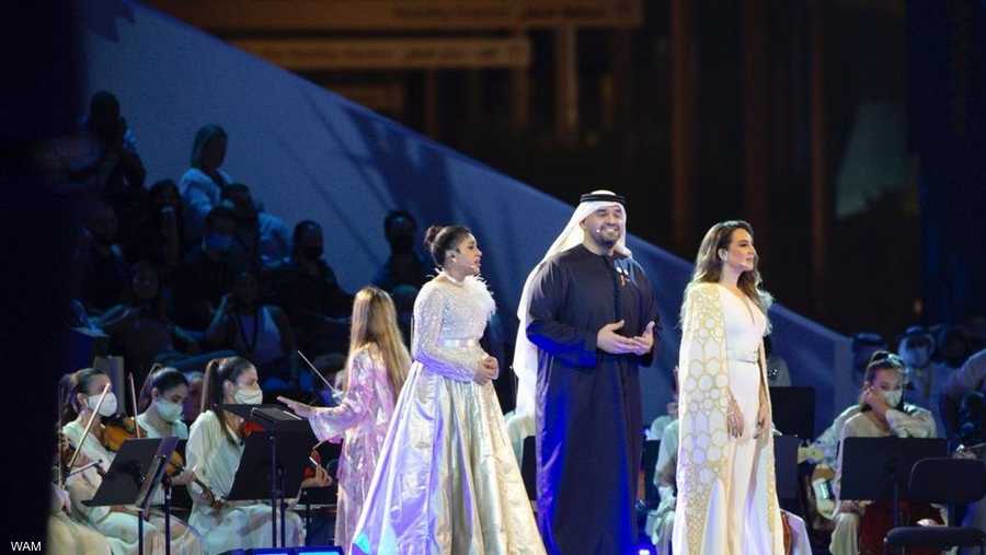 الجسمي يغني رائعة الشيخ زايد الشعرية في حفل افتتاح إكسبو