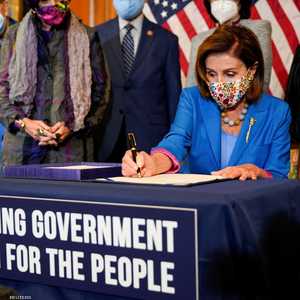 رئيسة مجلس النواب الأميركي نانسي بيلوسي