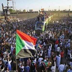 جانب من الاحتجاجات في الخرطوم