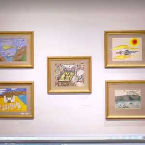 عرض لوحات رسمها أسطورة الملاكمة محمد علي للبيع في مزاد