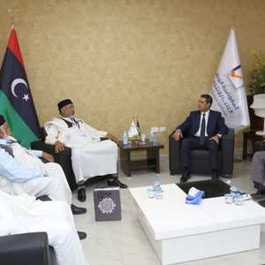 صورة من داخل مفوضية الانتخابات الليبية