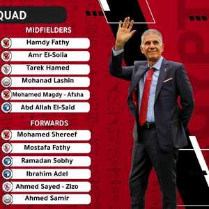 كيروش استبعد كل من أفشة ومحمد شريف حمدي وجبر