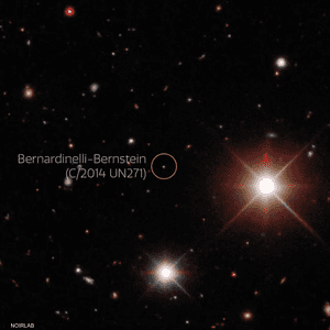 المذنب لا يشكل خطرا على كوكب الأرض