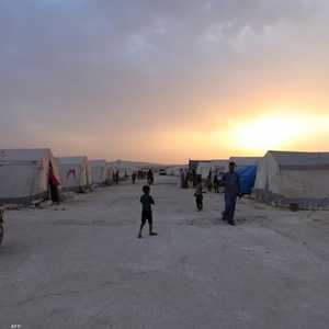 أرشيفية لأحد المخيمات في سوريا