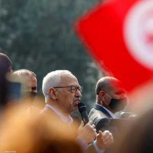 راشد الغنوشي في لقاء سابق مع أنصار الحركة