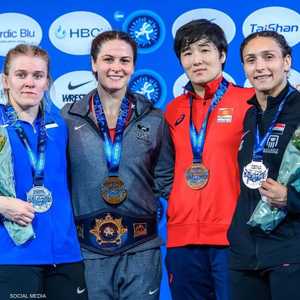 كانت اللاعبة المصرية قد أعلنت اعتزالها لرياضة المصارعة