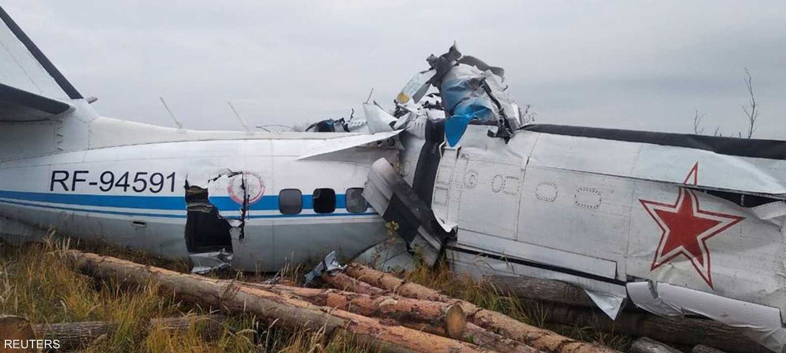 الطائرة الروسية المنكوبة